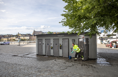 Drift og vedlikehold av offentlige toaletter Stockholm
